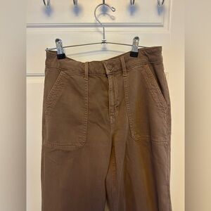 American Eagle Super High Rise Baggy Wide Leg Pants Size 2 Short